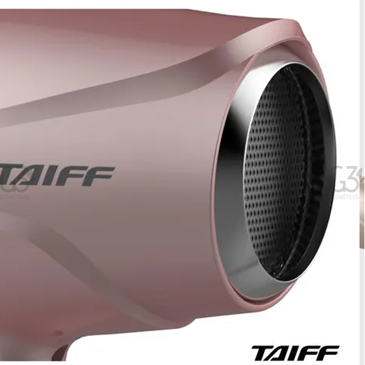 Taiff Secador De Cabelo Fox Ion 3 Rose Profissional Alta Potencia e Temperatura 2200W voltagem:220v