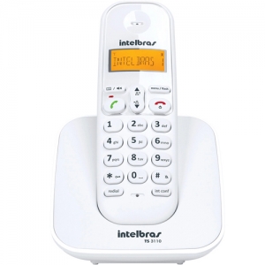 Telefone Sem Fio Intelbras TS 3110 com Identificador de Chamada