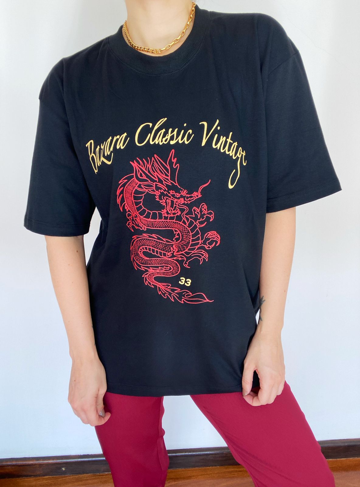 Camiseta Dragon  - Bazara33