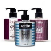 Kit Caviar Puro Europeu - Tratamento Diário - Shampoo + Condicionador e Shower Gel