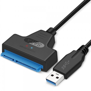 Cabo Conversor USB 3.0 Para SATA III HDD SSD 2.5 Comtac 9380