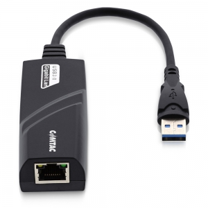 Conversor USB 3.0 Para RJ-45 Gigabit Ethernet Comtac 9392
