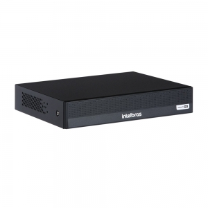 DVR Intelbras Gravador MHDX 1004-C Multi HD 4 Canais Com Análise Inteligente de Vídeo