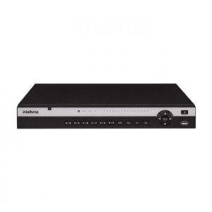 NVR Gravador Digital de Vídeo em Rede 16 Canais IP PoE 4K Ultra HD 8MP NVD 3316 P Intelbras