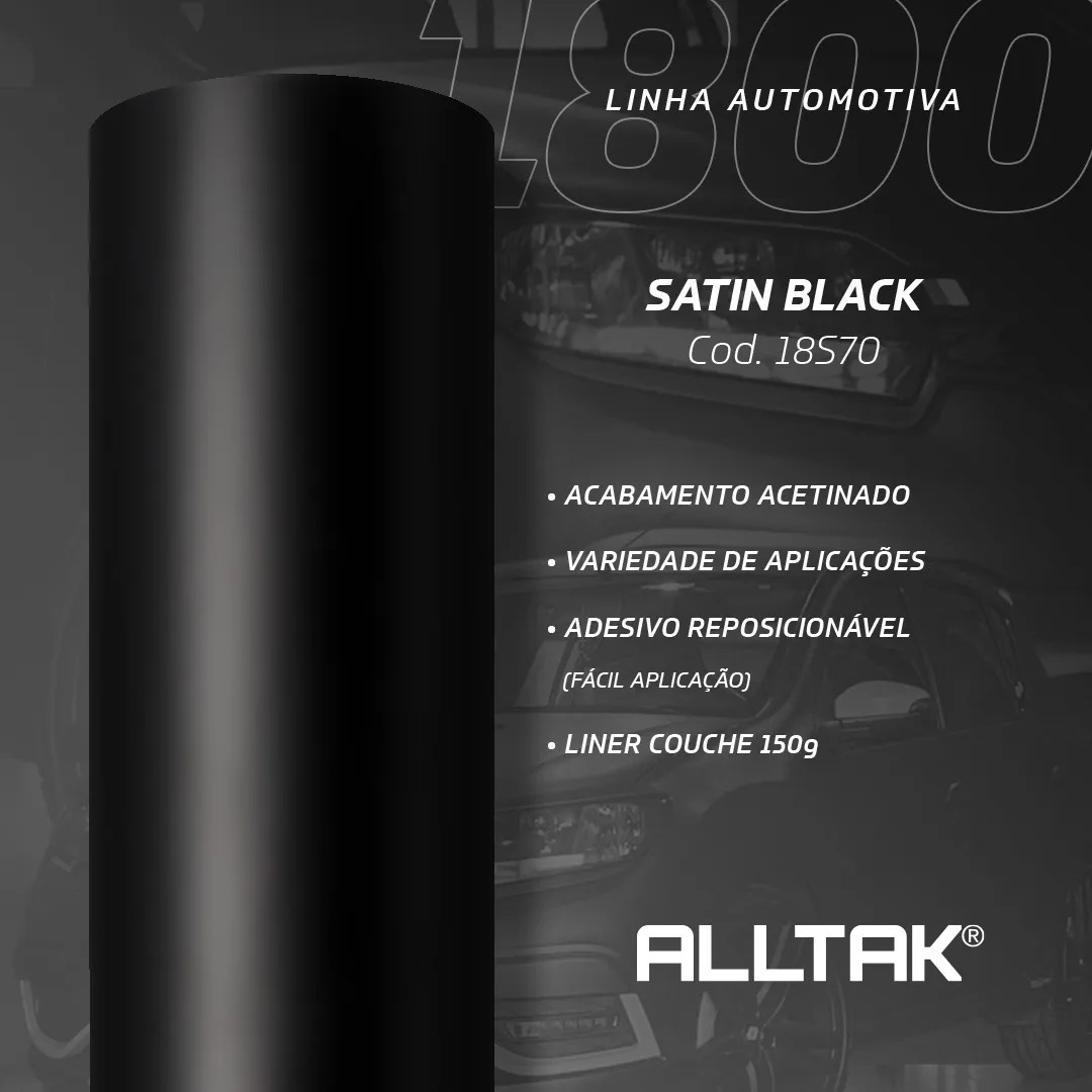 Alltak Satin Black  - FIXCOM SHOP | Loja online