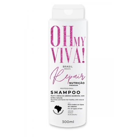 Shampoo Repair Premium Nutrição Oh My Vivá - 300ml