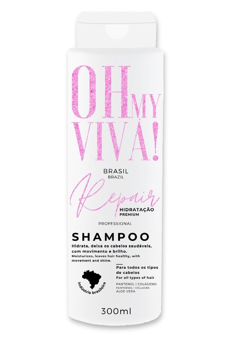 Shampoo Repair Premium Hidratação Oh My Vivá - 300ml