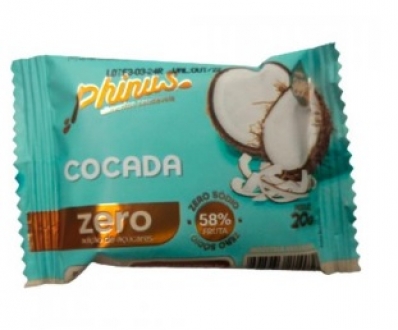 Cocada Diet Zero Açúcar Phinus 20g