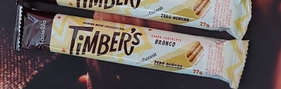Timbers Wafer Chocolate Branco 27g
