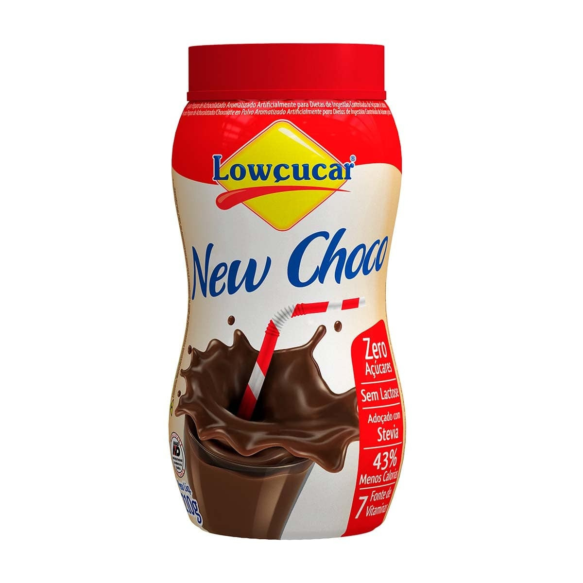 Achocolatado New Choco Lowçucar 210g