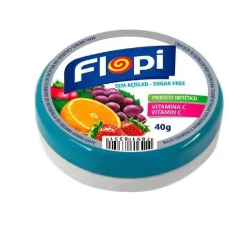 Bala Flopi Fruit Mix 40g