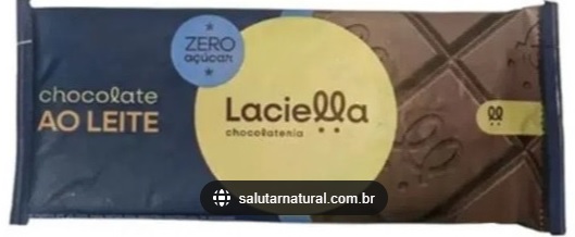 Chocolate ao Leite Laciella 20g
