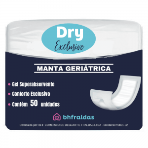 MANTA GERIATRICA DRY EXCLUSIVE /57x14/PCT-50und