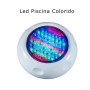 Refletor Led Colorido em ABS para Piscina RGB com 51 Lâmpadas SMD Brustec