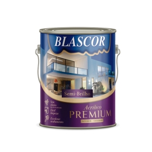 Tinta Acrílica Blascor Semi-Brilho Premium 18 L Cores