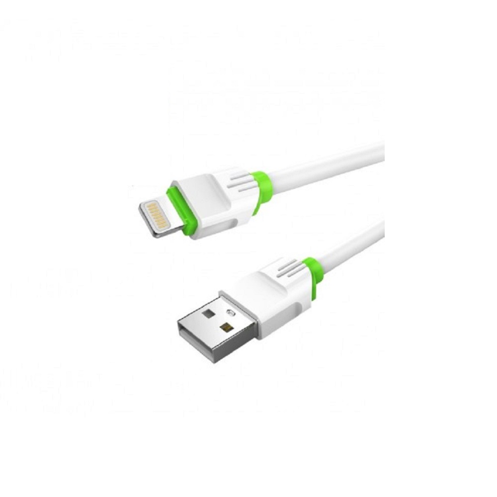Cabo LDNIO 2m Lightning para USB-A 2.4A Branco