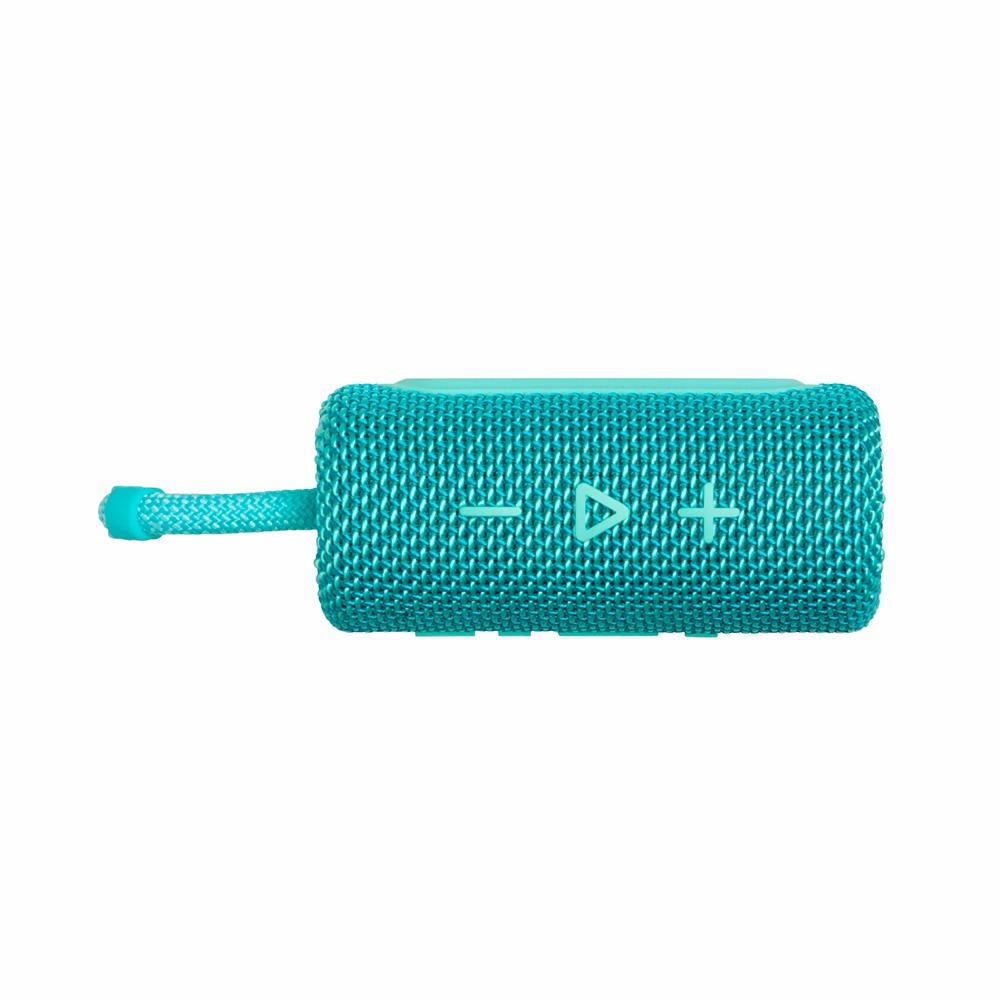 Caixa de Som JBL GO 3, Bluetooth, À Prova d'Agua e Poeira, 4,2W RMS, Verde, JBLGO3TEAL