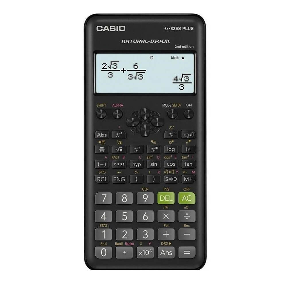 Calculadora Casio Científica CASIO FX-82ES PLUS Preta