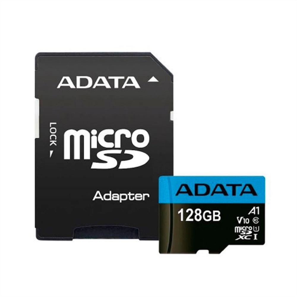 Cartao de Memoria 128GB Micro SD + 1 Adp Classe 10 Adata