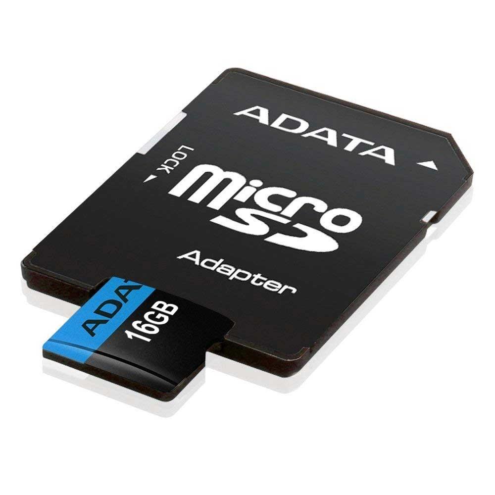 Cartão de Memória Adata MicroSDHC 16GB C10 AUSDH16GUICL10-RA1