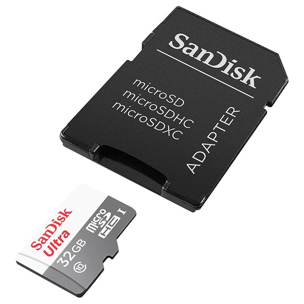 Cartão MicroSD SanDisk Ultra Classe 10 MicroSDHC UHS-I 32GB