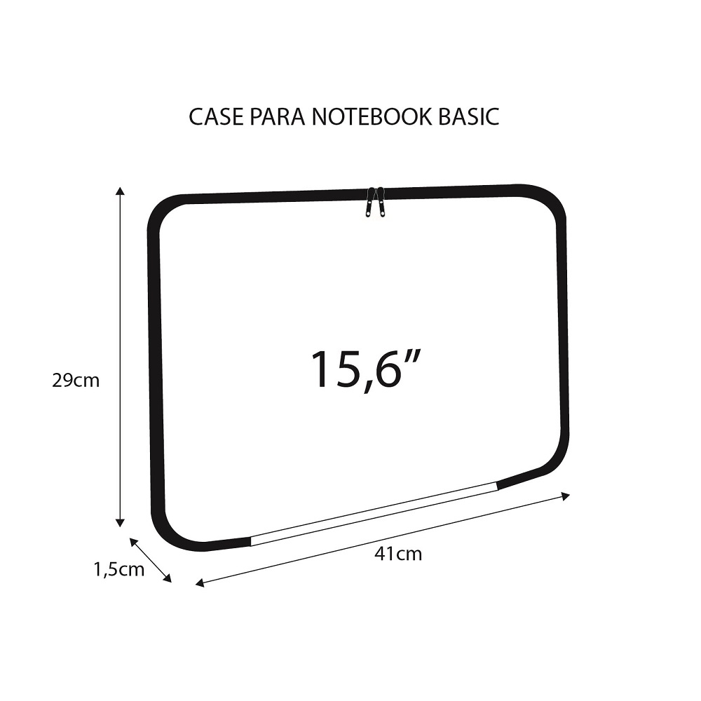 Case Notebook 15.6" Reliza Basic Lilás