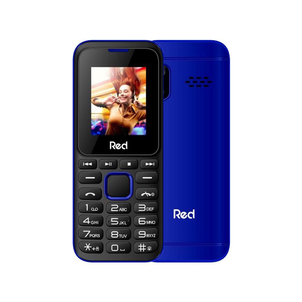 Celular Red Mobile Fit Music II M011G Preto/Azul
