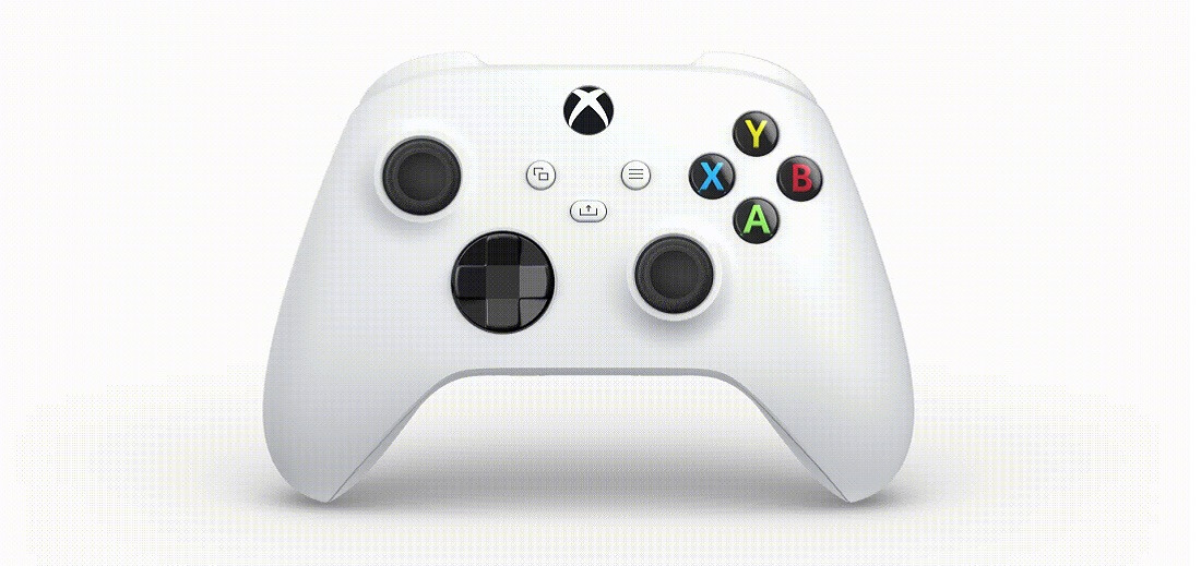 Controle Sem Fio Xbox Robot Branco QAS-00007