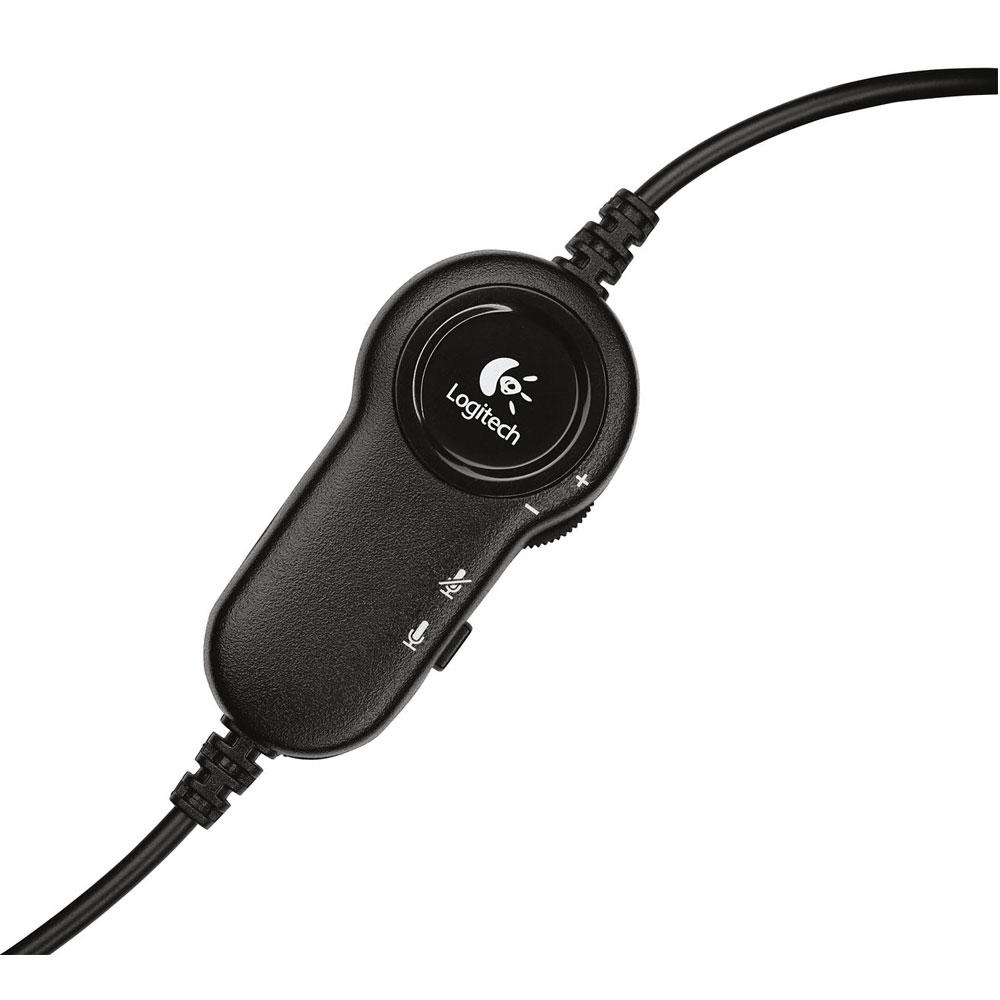 Headset Logitech H151 Estéreo Analógico P3 Preto