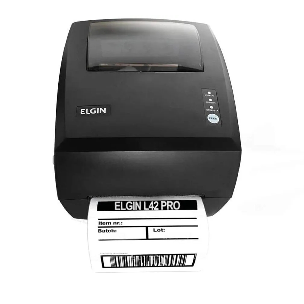 Impressora de Etiquetas ELGIN L42 PRO, USB, Preto, Bivolt 46L42PUCKD00