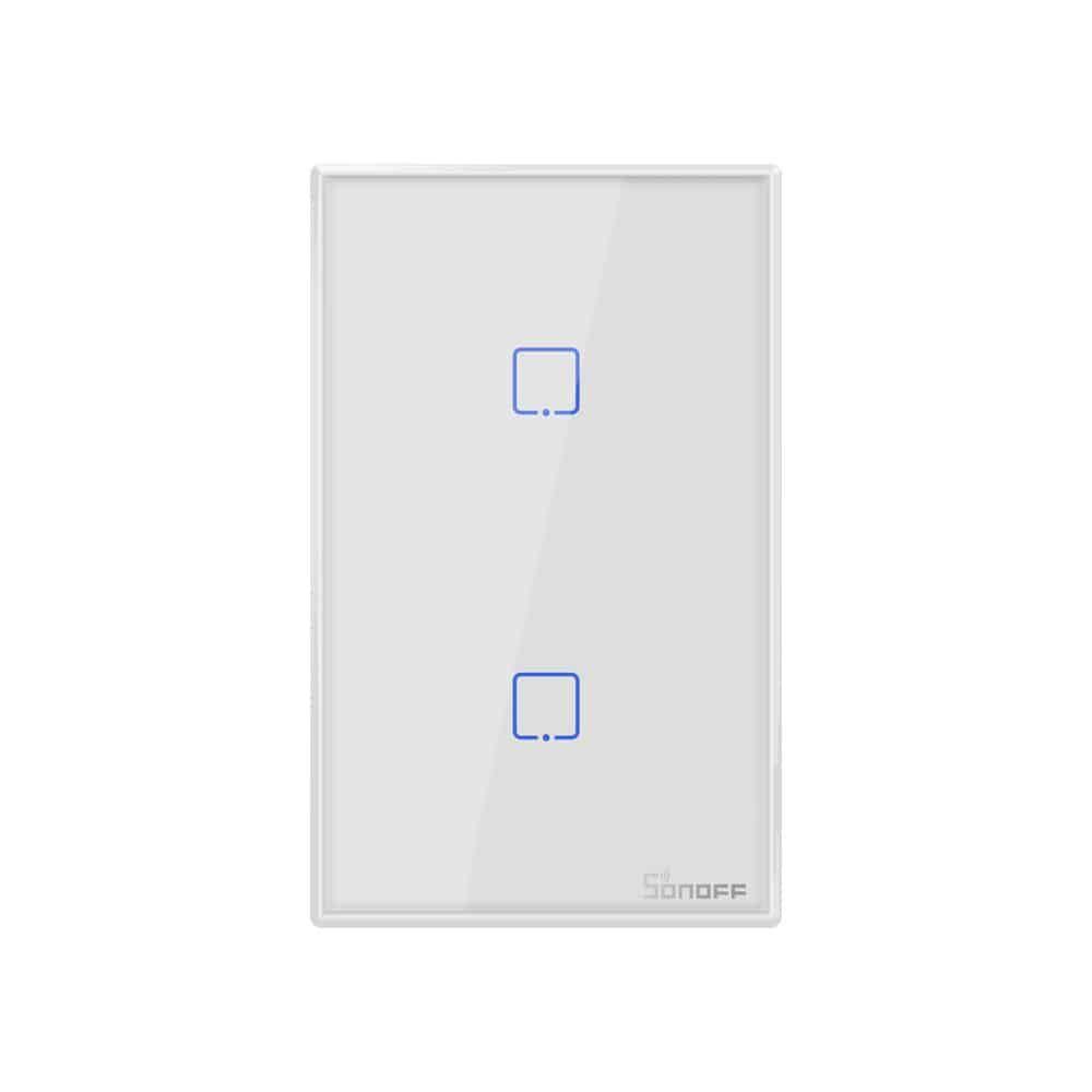 Interruptor Smart SONOFF 02 Botões Touch WiFi T0US2C