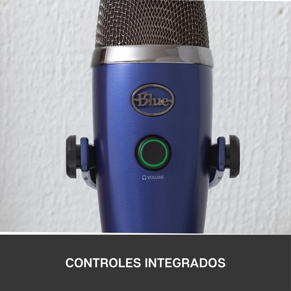 Microfone Condensador, USB, Blue Yeti Nano, Azul, 988-000089