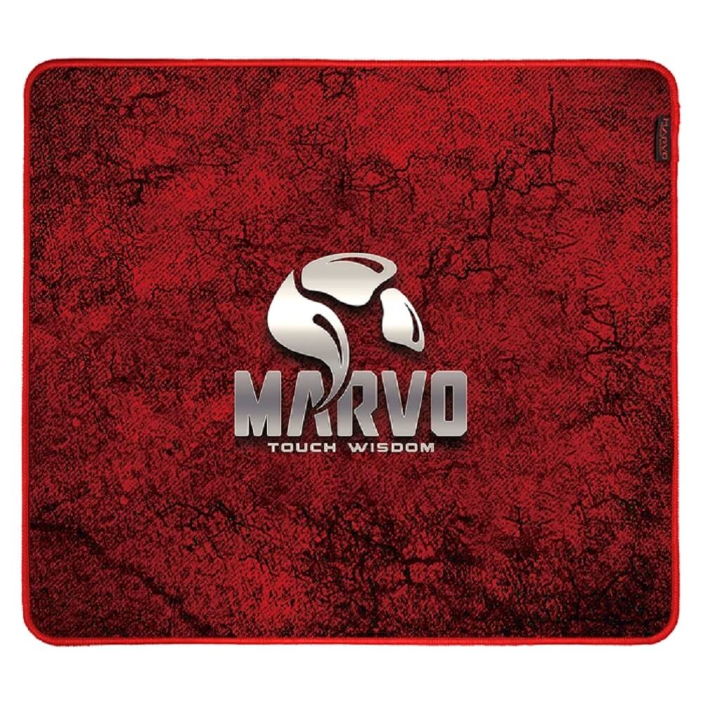 Mousepad Marvo Scorpion G39 450x400x3mm Vermelho