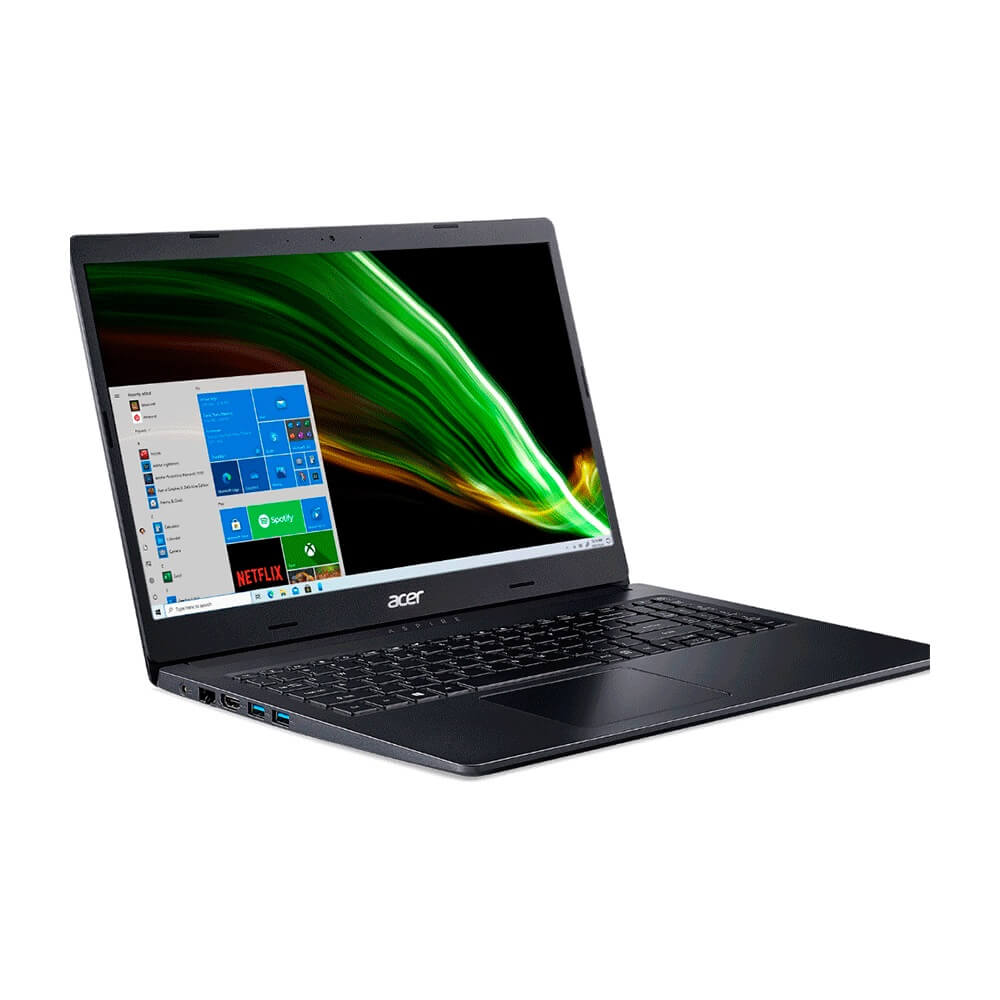 Notebook Acer Aspire 3 AMD Ryzen 5-3500U 8GB RAM SSD 256GB 15.6" Radeon Vega 8 Graphic Windows 10 Preto A315-23-R6M7