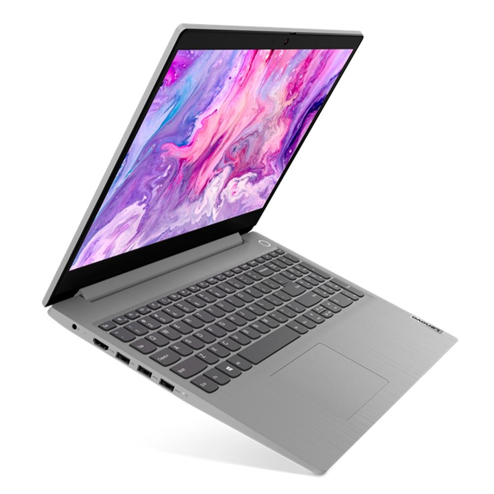 Notebook Lenovo Ideapad 3I Intel Core i5-10210U 15,6" 8gb Ram 256GB SSD Windows 10 Prata 82bs0005br