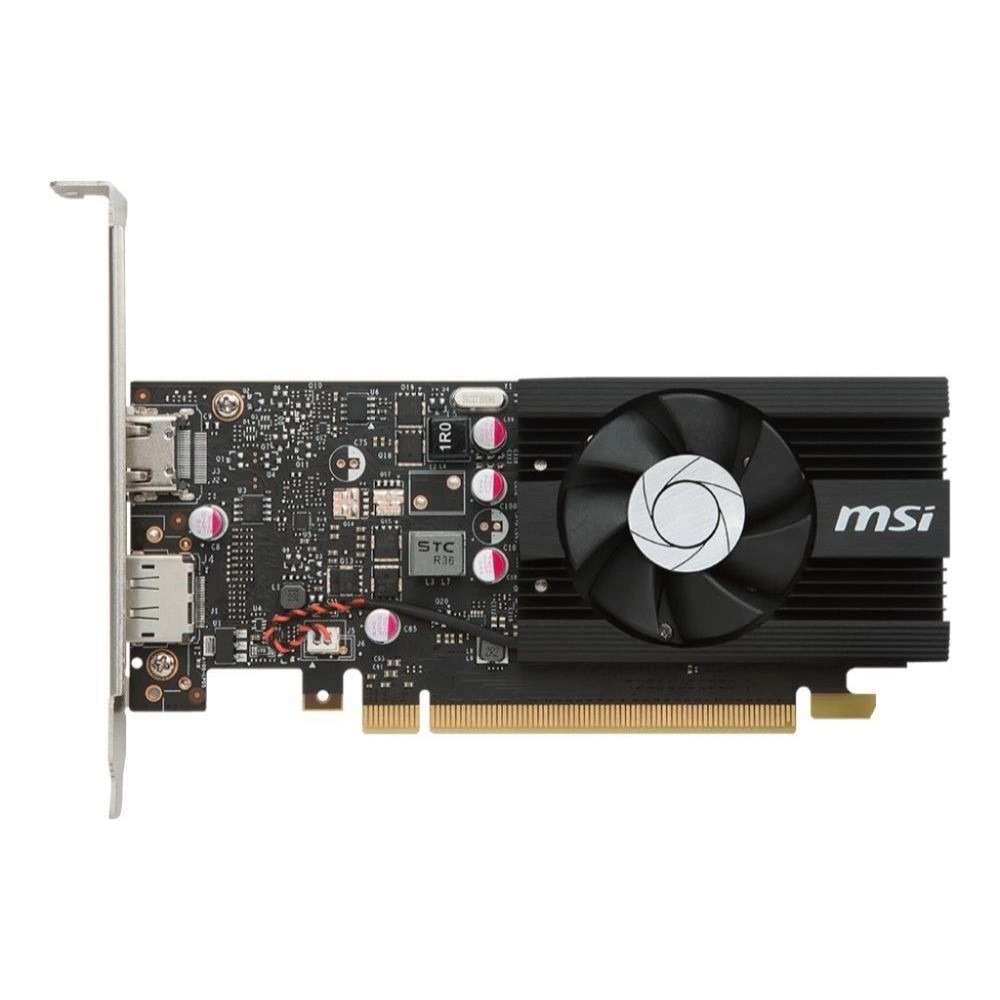 Placa de Vídeo MSI NVIDIA GeForce GT1030 LP OC 2GB DDR4