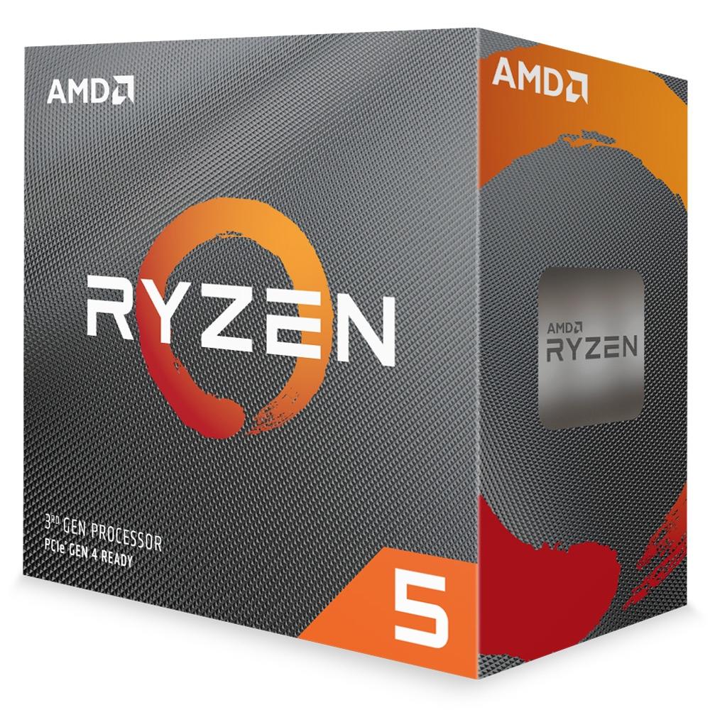 Processador AMD Ryzen 5 3600 Cache 32MB 3.6GHz(4.2GHz Max Turbo) AM4, Sem Vídeo 100-100000031BOX