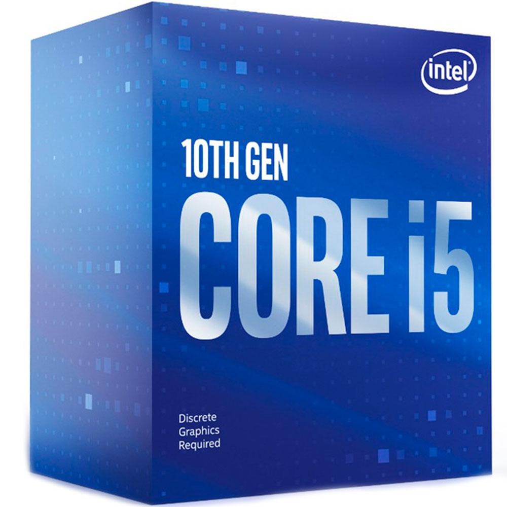 Processador Intel Core i5-10400F 2.9 GHz (Max.: 4.3 GHz), LGA 1200, Sem Video, BX8070110400F