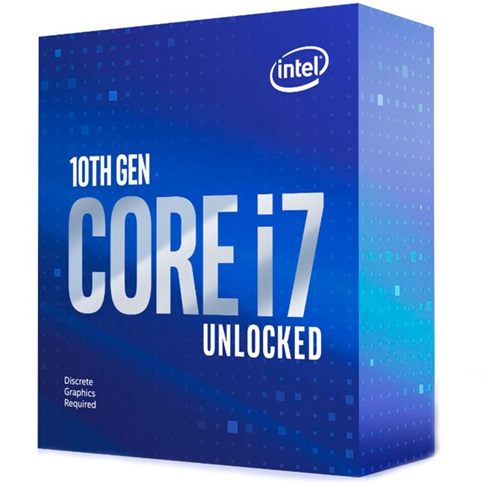 Processador Intel Core i7-10700KF, Cache 16MB, 3.8GHz (5.1GHz Max Turbo), LGA 1200 BX8070110700KF