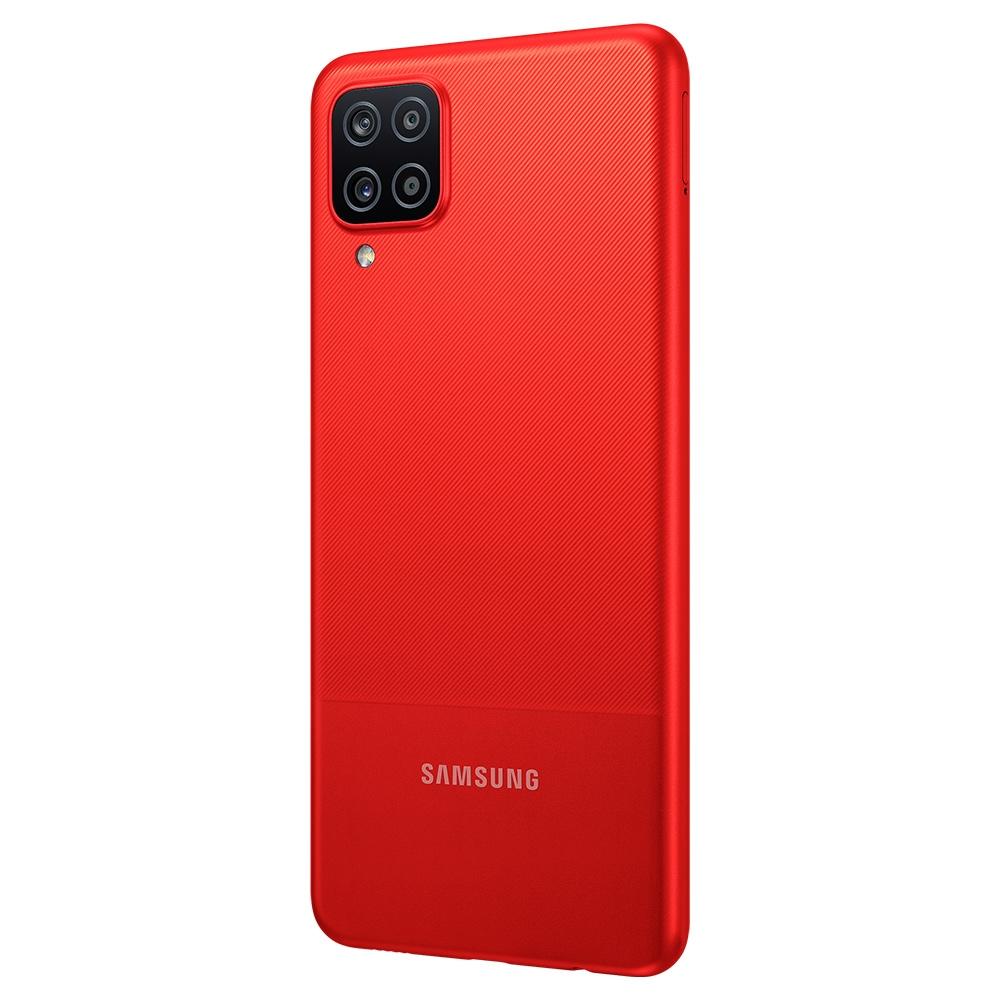 Samsung Galaxy A12 6,5" 64GB 4GB RAM Câmera Quádrupla 48Mpx Vermelho SM-A127M