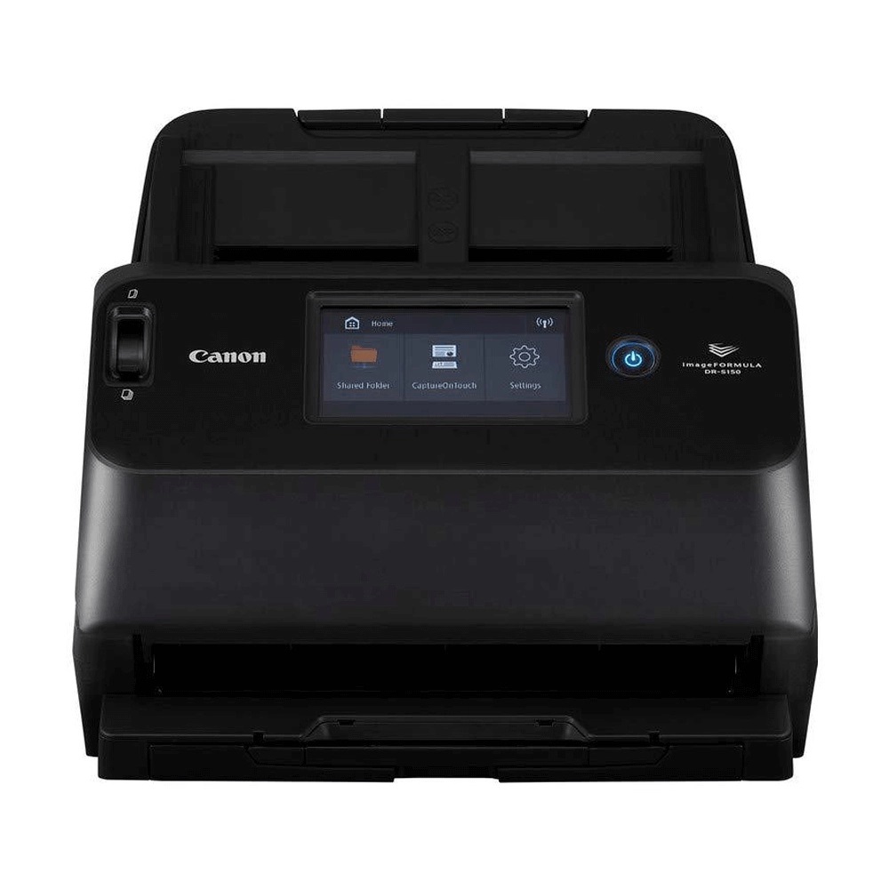 Scanner de Mesa Canon LAN WiFi USB Duplex Display Touch DR-S150 Preto