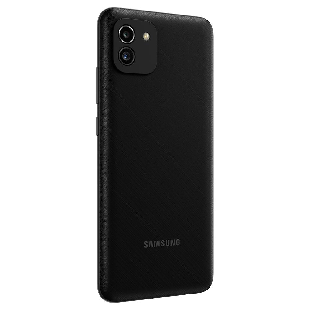 Smartphone Samsung Galaxy A03, 4GB RAM, Octa Core, Câmera Dupla 48MP, Tela Infinita 6.5", Preto SM-A035M/DS