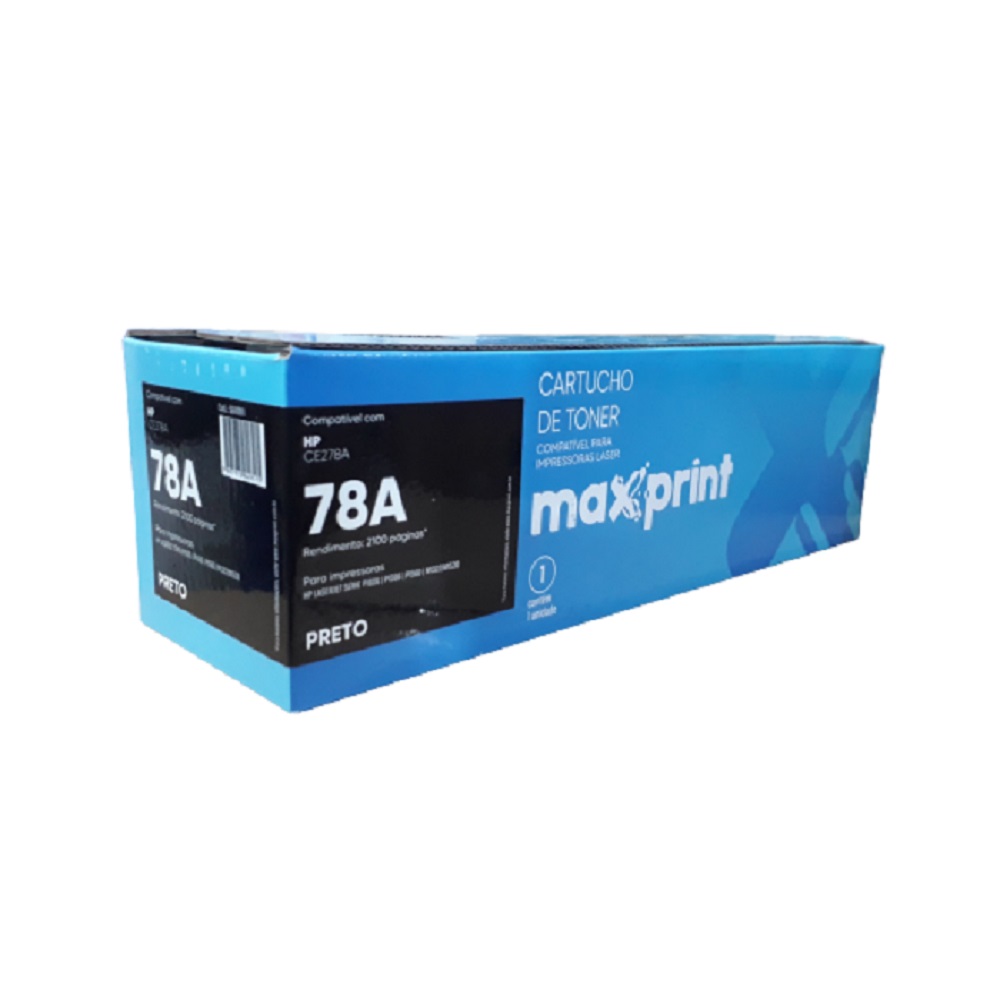 Toner Maxprint para HP CE278A Preto