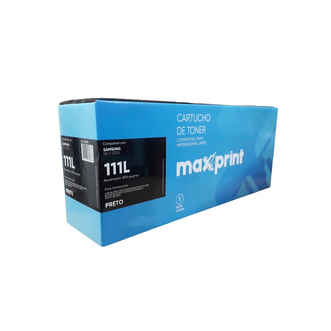 Toner Maxprint Para Samsung MLT-D111L Preto