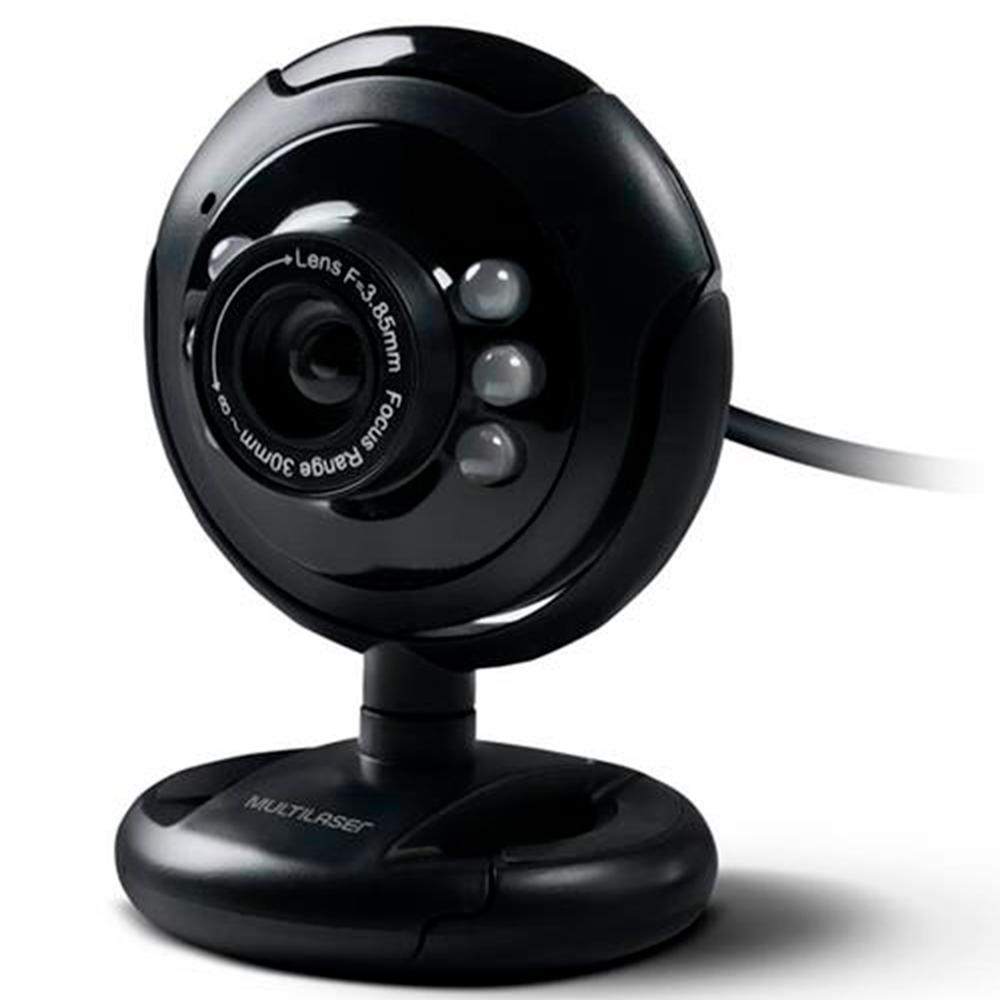 Webcam Night Vision Toy 16mp Microfone Multilaser Wc045