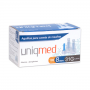 Agulhas para Caneta de Insulina Uniqmed 8mm x 31G (0.25mm) - Caixa com 100 unidades
