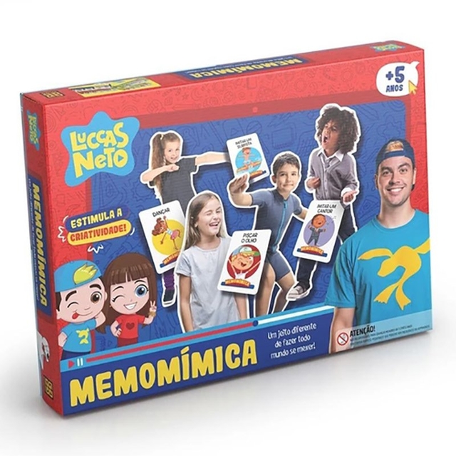 Jogo - Memomímica - Luccas Neto