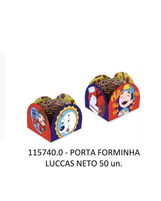 Porta Doce Docinho Forma Forminha Festa Do Luccas Neto C/50