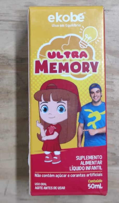 Suplemento Alimentar Líquido Infantil Ultra Memory 50ml