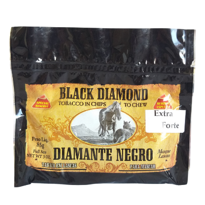 Fumo de Mascar em Lascas Black Diamond Extra Forte 85g